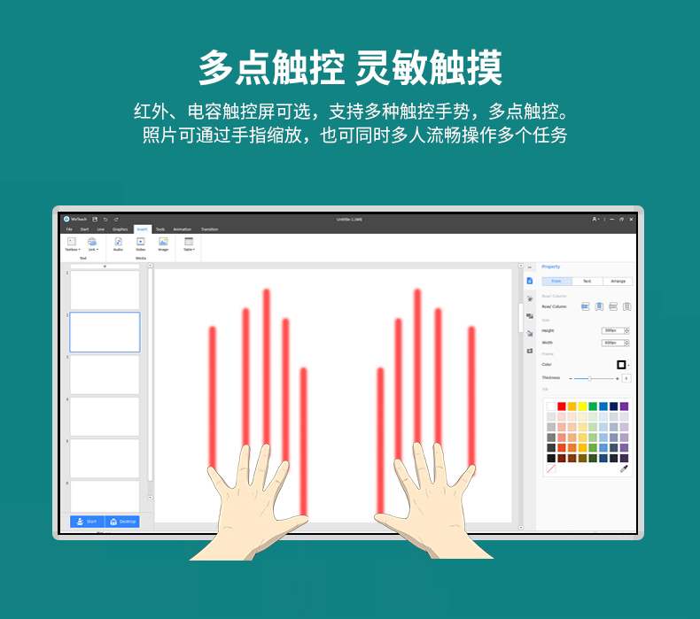 北京森克 十點觸控 靈敏觸摸