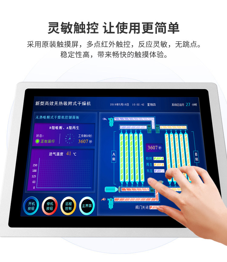 鑄鋁 / 鈑金款 SK-SX-ZD 系列 工控一體機(jī)