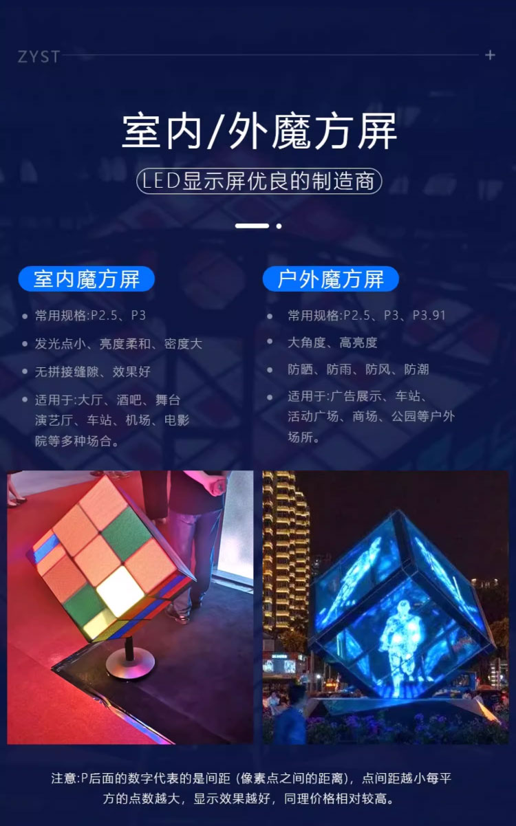 LED 魔方屏